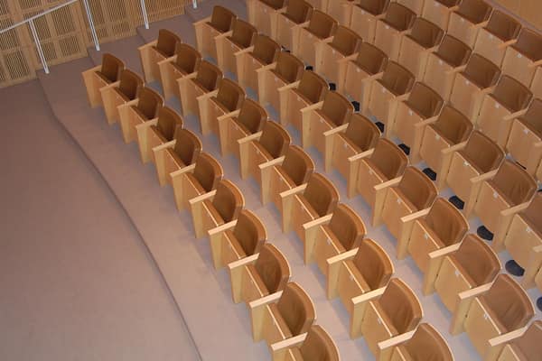 Spalti dell'auditorium dell'Ara Pacis